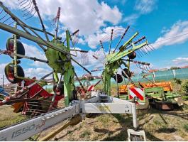 CLAAS LINER 1550 PROFIL,  KÉTROTOROS RENDKÉPZŐ,  RENDSODRÓ
