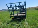 IGJ Agro 120 darus, bálaszállító pótkocsi