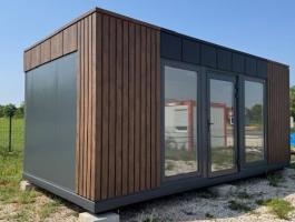 Eladó prémium 4 évszakos iroda konténer – 6 × 3 m