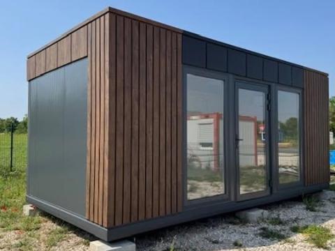 Eladó prémium 4 évszakos iroda konténer – 6 × 3 m Eladó prémium 4 évszakos iroda konténer – 6 × 3 m