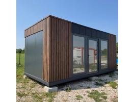 Eladó prémium 4 évszakos iroda konténer – 6 × 3 m