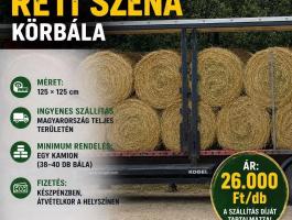 Réti széna bála