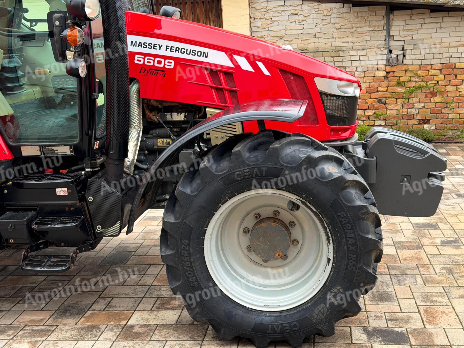 Massey Ferguson 5609 Dyna-4 traktor - Csongrád-Csanád vármegye 6791 ...