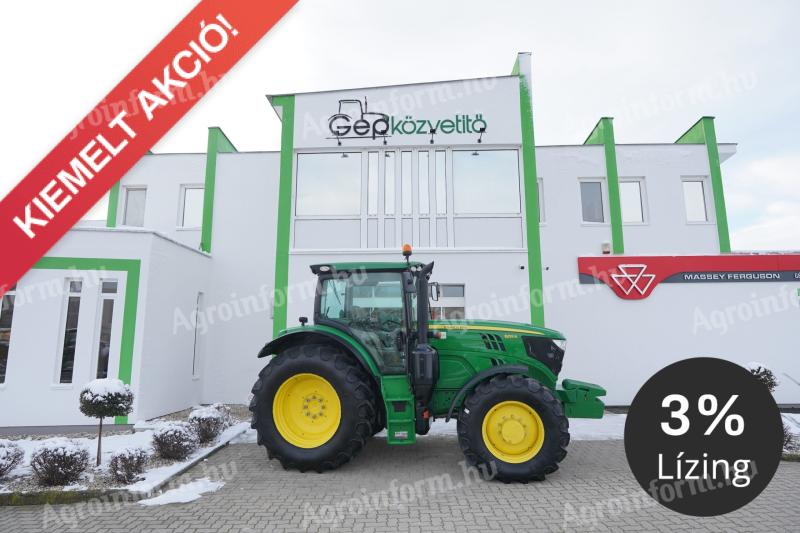 John Deere 6155R traktor, KÉSZLETEN, KEDVEZŐ ÁRON! 