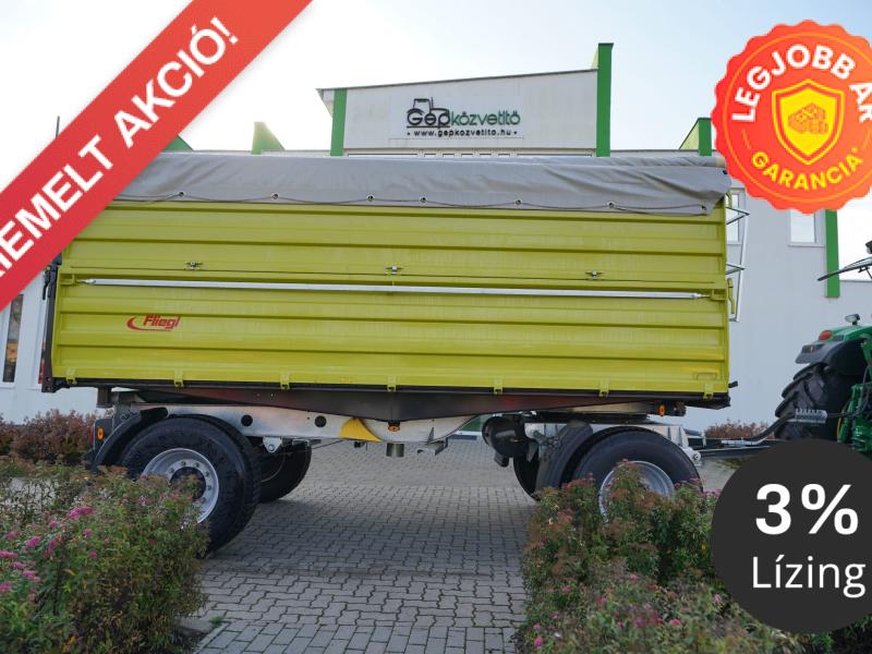 Kéttengelyes három oldalra billentő pótkocsi DK180-88 18t, KÉSZLETEN, KEDVEZŐ ÁRON! 
