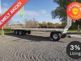 Fliegl DPW 180 B (18 t) Háromtengelyes bálaszállító pótkocsi ÚJ, KEDVEZŐ ÁRON, GARANCIÁVAL!