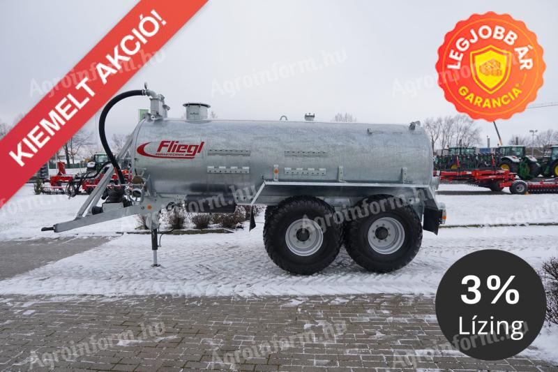 Fliegl VFW 10 600 Maxx-Line (10,6 m3) vákuumos tartálykocsi (Tandem) KÉSZLETKISÖPRÉS! ÚJ, KEDVEZŐ ÁRON, GARANCIÁVAL!