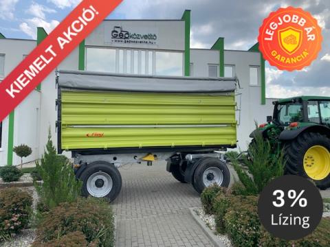 Fliegl DK 140 (14 t) kéttengelyes három oldalra billentő pótkocsi ÚJ, KEDVEZŐ ÁRON, GARANCIÁVAL!