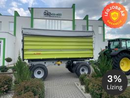 Fliegl DK 140 (14 t) kéttengelyes három oldalra billentő pótkocsi ÚJ, KEDVEZŐ ÁRON, GARANCIÁVAL!