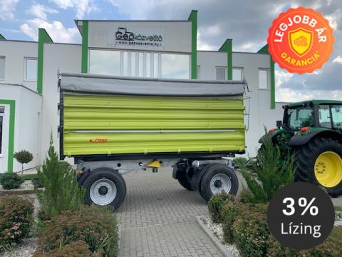 Fliegl DK 140 (14 t) kéttengelyes három oldalra billentő pótkocsi ÚJ, KEDVEZŐ ÁRON, GARANCIÁVAL!