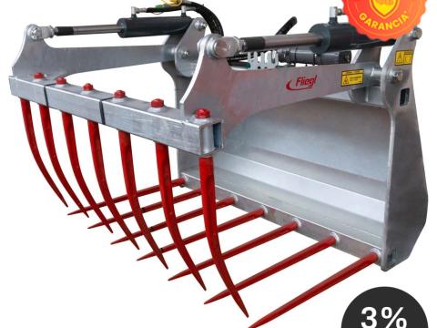 Fliegl Trágya-és silófógó villa (11 fogas) ÚJ, KEDVEZŐ ÁRON, GARANCIÁVAL! Fliegl Trágya-és silófógó villa (11 fogas) ÚJ, KEDVEZŐ ÁRON, GARANCIÁVAL!