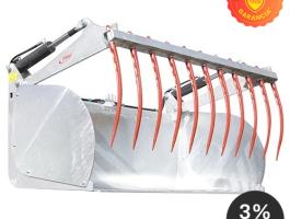 Fliegl Trágya és silófogó kanál ÚJ, KEDVEZŐ ÁRON, GARANCIÁVAL!