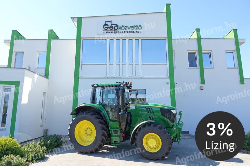 JOHN DEERE 6155M traktor, KÉSZLETEN, KEDVEZŐ ÁRON! 
