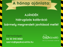 A hónap ajánlata: AJÁNDÉK hídrugózás kalibráció ÚJ, KEDVEZŐ ÁRON, GARANCIÁVAL!