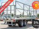 Fliegl DPW 210 BL Ultra  háromtengelyes bálaszállító pótkocsi rakományrögzítéssel ÚJ, KEDVEZŐ ÁRON, GARANCIÁVAL!