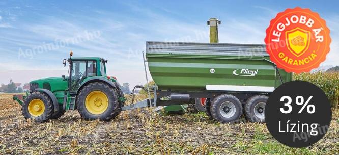 TMK 378 PROFI  Tridem teknős billentős pótkocsi homlokfal dőlés 500 mm, KÉSZLETEN, KEDVEZŐ ÁRON! 