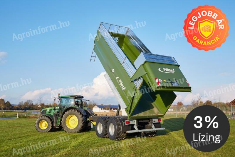 TMK 269 PROFI  teknős-billentős pótkocsi homlokfal dőlés 500 mm, KÉSZLETEN, KEDVEZŐ ÁRON! 