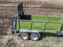FLIEGL KDS 255  muckcontrol láncos trágyaszóró, Tandem,  kb. 22 m3, KÉSZLETEN, KEDVEZŐ ÁRON! 
