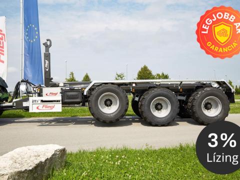 Fliegl HKL 18 Pótkocsi platform, KÉSZLETEN, KEDVEZŐ ÁRON! Fliegl HKL 18 Pótkocsi platform, KÉSZLETEN, KEDVEZŐ ÁRON!