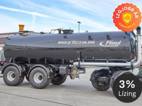 Fliegl TFW 26500 Road X Line  háromtengelyes szállító tartálykocsi, KÉSZLETEN, KEDVEZŐ ÁRON! 