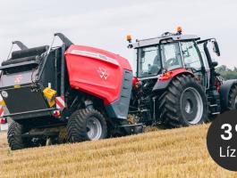 MASSEY FERGUSON RB 4160 V Xtra  Változókamrás körbálázó, KÉSZLETEN, KEDVEZŐ ÁRON! 
