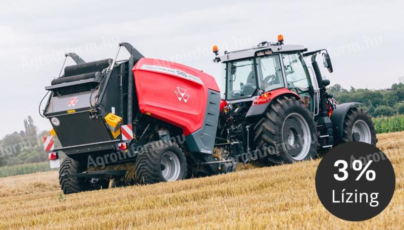 MASSEY FERGUSON RB 4160 V Xtra  Változókamrás körbálázó, KÉSZLETEN, KEDVEZŐ ÁRON! 