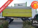 Fliegl DK180-88 (18 t) Kéttengelyes három oldalra billentő pótkocsi, KÉSZLETEN, KEDVEZŐ ÁRON! 