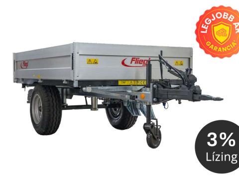 Fliegl EDK 25 billentős pótkocsi, KÉSZLETEN, KEDVEZŐ ÁRON! 