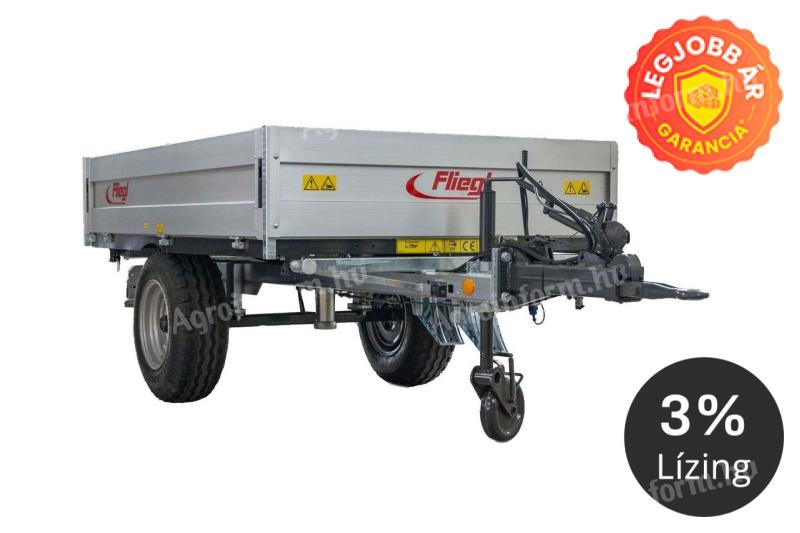Fliegl EDK 25 billentős pótkocsi ÚJ, KEDVEZŐ ÁRON, GARANCIÁVAL!