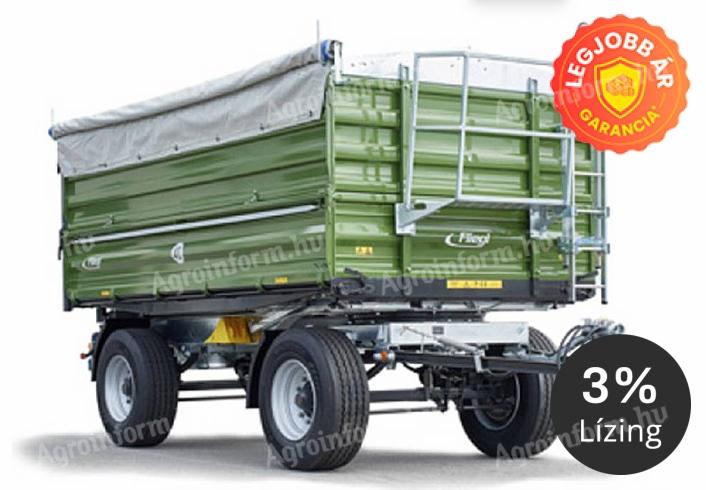Fliegl DK 160 FOX billentős pótkocsi ÚJ, KEDVEZŐ ÁRON, GARANCIÁVAL!