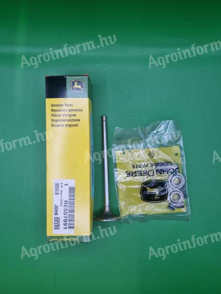 RE557891 – JOHN DEERE KIPUFOGÓ SZELEP OE., KÉSZLETEN, KEDVEZŐ ÁRON! 