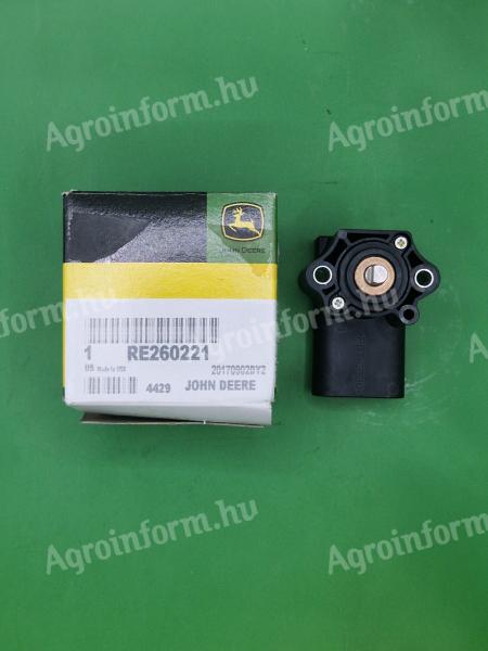 RE260221 – JOHN DEERE FORDULATSZÖG-HELYZETÉRZÉKELŐ OE., KÉSZLETEN, KEDVEZŐ ÁRON! 