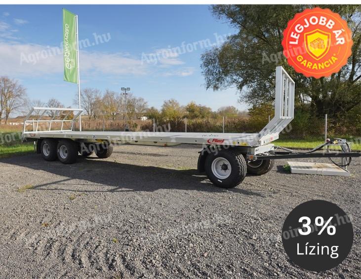 Fliegl DPW 180 B bálaszállító, KÉSZLETEN, KEDVEZŐ ÁRON! 