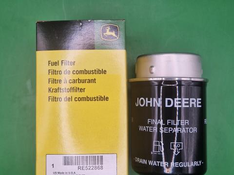 RE522868 – JOHN DEERE ÜZEMANYAGSZŰRŐ OE., KÉSZLETEN, KEDVEZŐ ÁRON! 