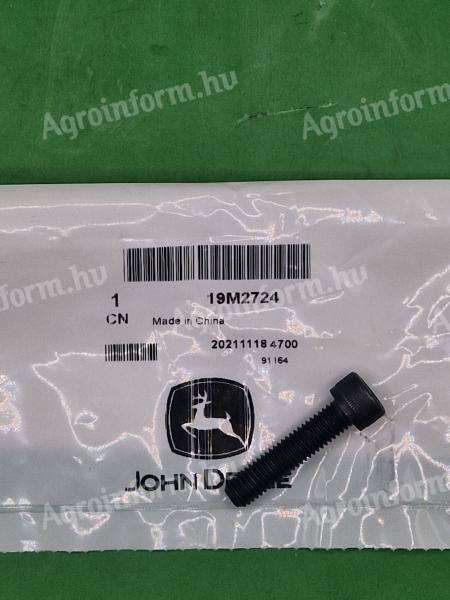 19M2724 – JOHN DEERE CSAVAR OE., KÉSZLETEN, KEDVEZŐ ÁRON! 