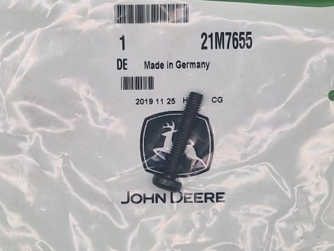 21M7655 – JOHN DEERE CSAVAR OE., KÉSZLETEN, KEDVEZŐ ÁRON! 