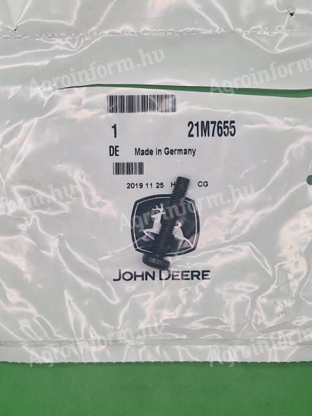 21M7655 – JOHN DEERE CSAVAR OE., KÉSZLETEN, KEDVEZŐ ÁRON! 