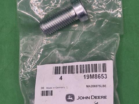 19M8653 – JOHN DEERE CSAVAR OE., KÉSZLETEN, KEDVEZŐ ÁRON! 