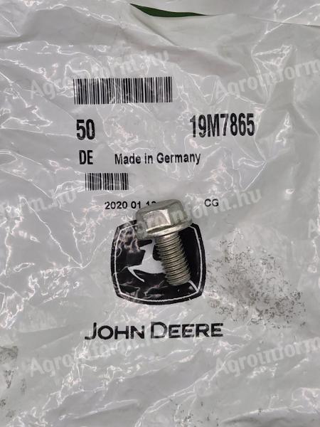 19M7785 – JOHN DEERE CSAVAR OE., KÉSZLETEN, KEDVEZŐ ÁRON! 