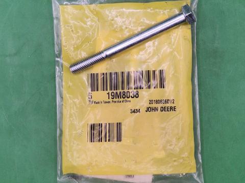 19M8038 – JOHN DEERE CSAVAR OE., KÉSZLETEN, KEDVEZŐ ÁRON! 