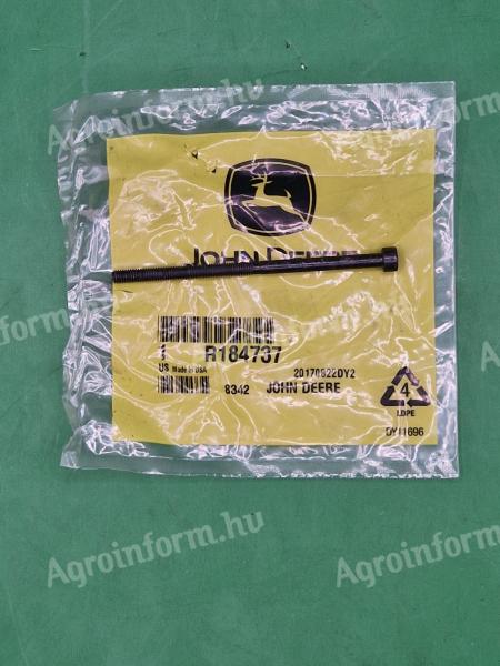 R184737 – JOHN DEERE CSAVAR OE., KÉSZLETEN, KEDVEZŐ ÁRON! 