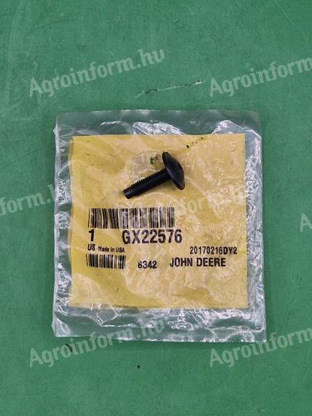 GX22576 – JOHN DEERE CSAVAR OE., KÉSZLETEN, KEDVEZŐ ÁRON! 