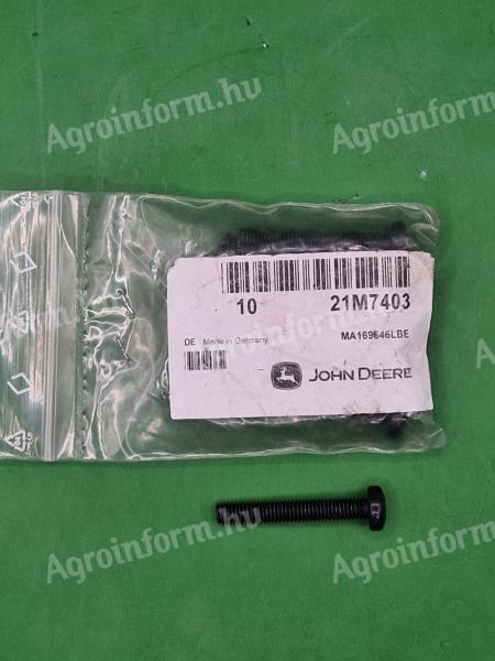 21M7403 – JOHN DEERE CSAVAR OE., KÉSZLETEN, KEDVEZŐ ÁRON! 