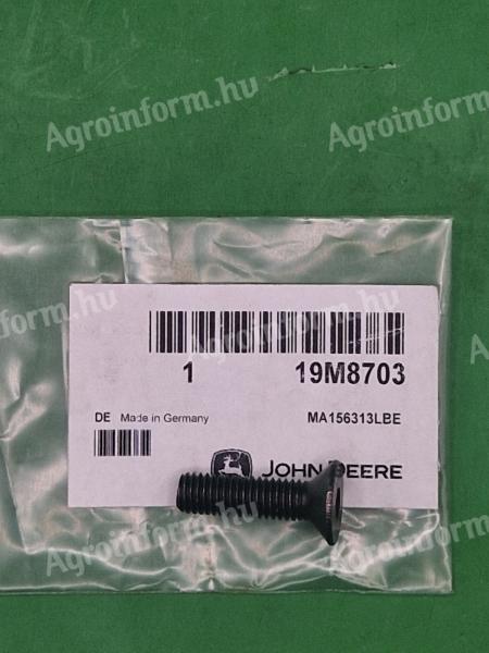 19M8703 – JOHN DEERE CSAVAR OE., KÉSZLETEN, KEDVEZŐ ÁRON! 
