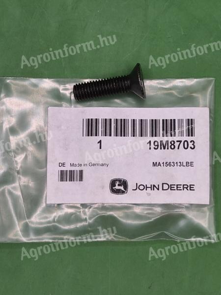 19M8703 – JOHN DEERE CSAVAR OE., KÉSZLETEN, KEDVEZŐ ÁRON! 