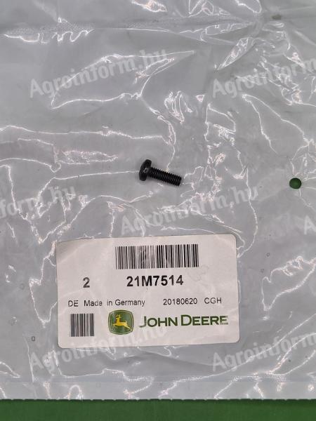 21M7514 – JOHN DEERE CSAVAR OE., KÉSZLETEN, KEDVEZŐ ÁRON! 