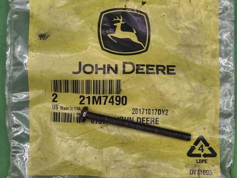 21M7490 – JOHN DEERE CSAVAR OE., KÉSZLETEN, KEDVEZŐ ÁRON! 