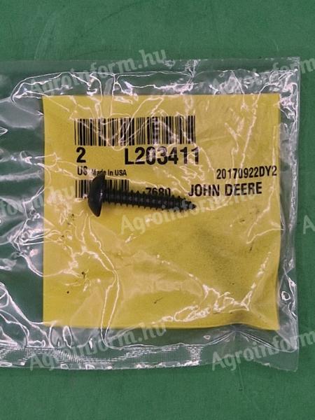L203411 – JOHN DEERE CSAVAR OE., KÉSZLETEN, KEDVEZŐ ÁRON! 