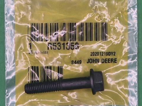 R531358 – JOHN DEERE CSAVAR OE., KÉSZLETEN, KEDVEZŐ ÁRON! 