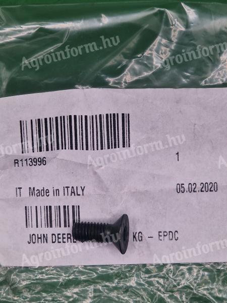 R113996 – JOHN DEERE CSAVAR OE., KÉSZLETEN, KEDVEZŐ ÁRON! 